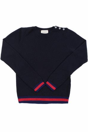 Openwork sweater, zdjęcie 1 Openwork sweater od Gucci Kids